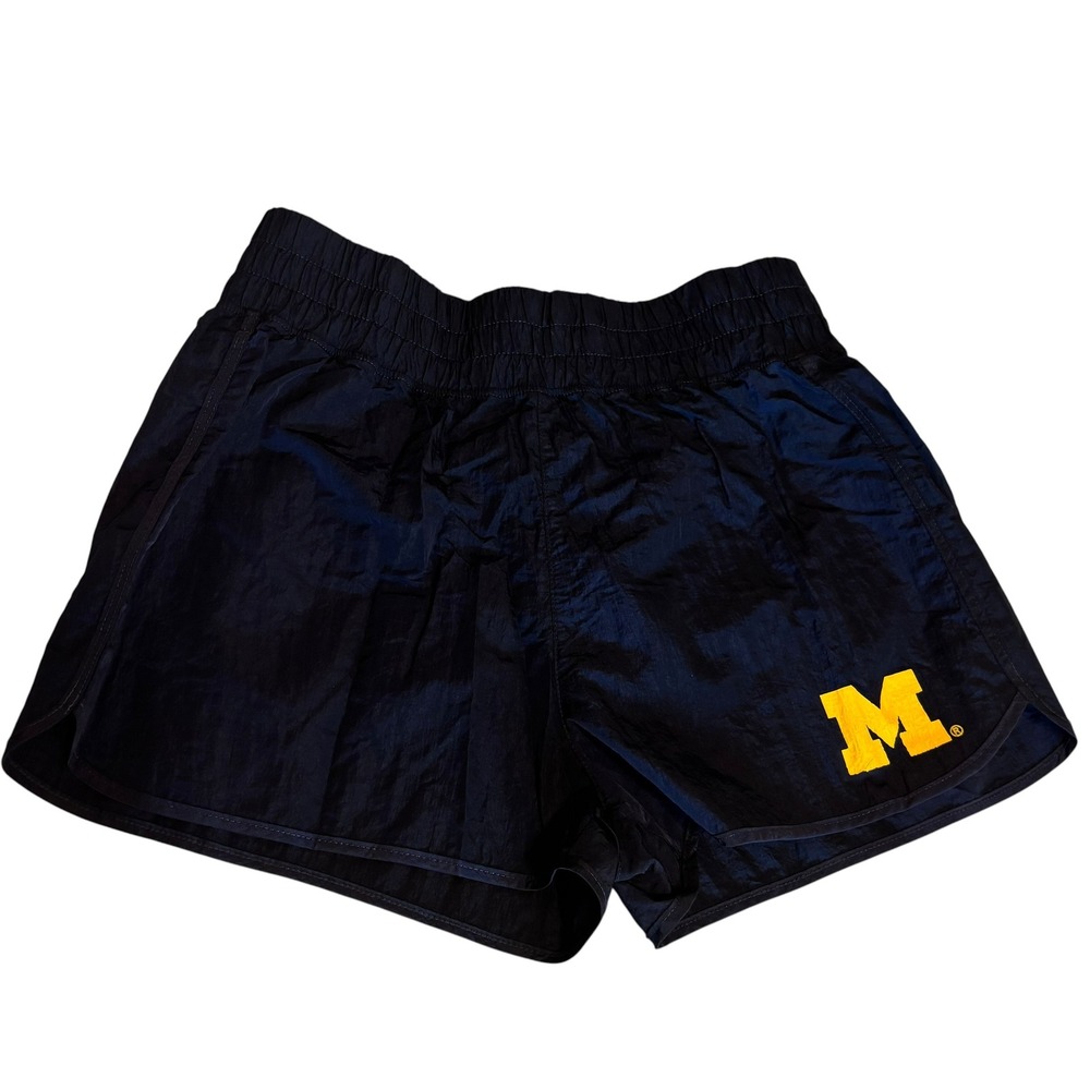 Hype‎ and Vice Michigan Wolverines Boxer Shorts Midnight Navy Blue Womens L NWT